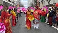 Vietnamese culture shines at France’s largest Lunar New Year parade